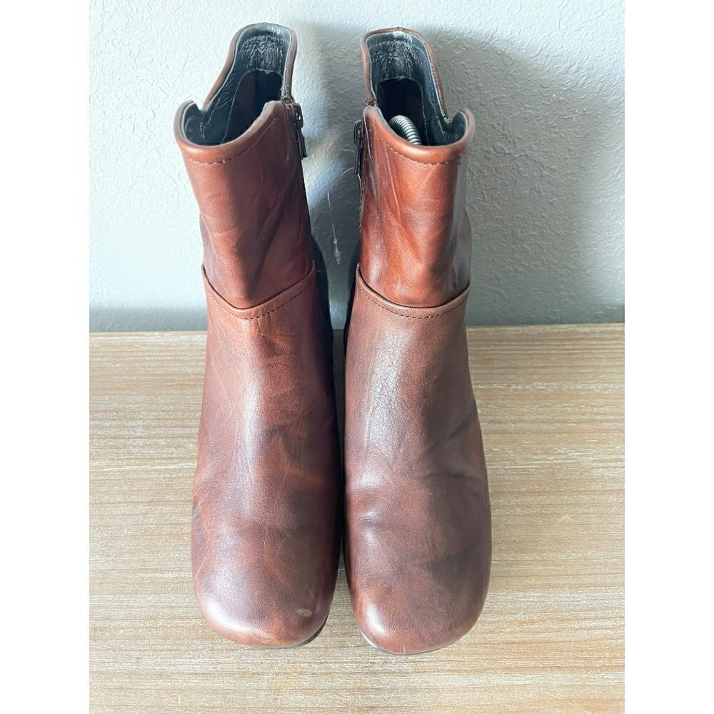 JOSEF SEIBEL WOMENS ANKLE BOOTIES WEDGES CASUAL ROUND TOE COMFORT SHOES SIZE 38